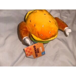 BarkBox The Gobbler Turkey Burger Plush Squeaky Crinkle Medium Dog Toy bark